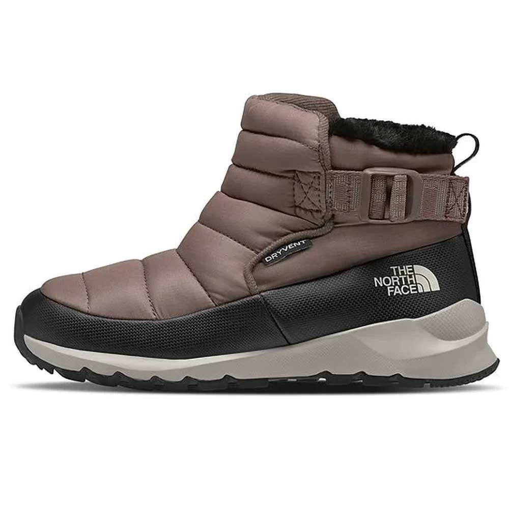 NORTH FACE Women's ThermoBall Pull On Waterproof Boot - Deep Taupe/TNF Black- Regular (B) 4 NORTH FACE Women's ThermoBall Pull On Waterproof Boot - Deep Taupe/TNF Black- Regular (B) - Image 2