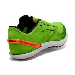 BROOKS Unisex Draft XC Spike - Green Grecko/Red Orange/White- Regular (D) -Women Shoes Shop 100039 308 H Draft XC
