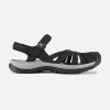 Women's Keen Rose Sandal - Black/Neutral Gray - Regular (B) 1 Women's Keen Rose Sandal - Black/Neutral Gray - Regular (B) -Women Shoes Shop 1008783 side
