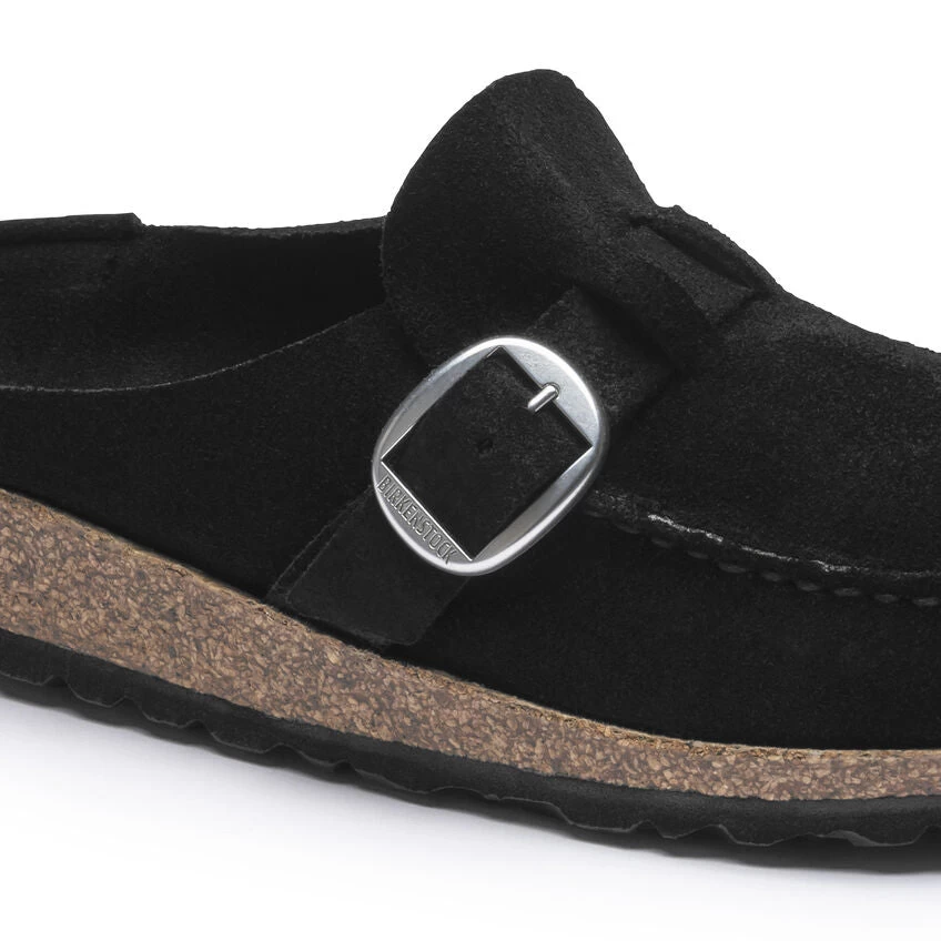 Birkenstock Women's Buckley Suede - Black- Medium/Narrow 6 Birkenstock Women's Buckley Suede - Black- Medium/Narrow - Image 4