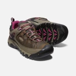 Keen Women's Targhee III Waterproof Hiking Shoe - Weiss/Boysenberry- Regular (B) 12 Keen Women's Targhee III Waterproof Hiking Shoe - Weiss/Boysenberry- Regular (B) -Women Shoes Shop 1018177 PPS PDP