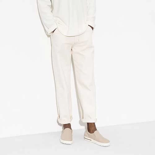 Birkenstock Oswego Canvas Casual Shoes - Sandcastle- Medium/Narrow 4 Birkenstock Oswego Canvas Casual Shoes - Sandcastle- Medium/Narrow - Image 2