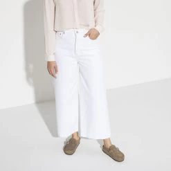 Birkenstock Women's Buckley Suede - Grey Taupe- Medium/Narrow -Women Shoes Shop 1019490 f look f 1