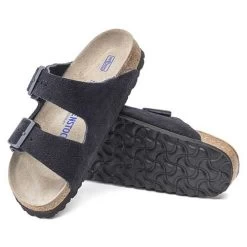 Birkenstock Arizona Suede Soft Footbed -Midnight- Medium/Narrow 13 Birkenstock Arizona Suede Soft Footbed -Midnight- Medium/Narrow -Women Shoes Shop 1020716 sole