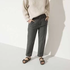 Birkenstock Women's Franca Oiled Leather Sandals- Black- Regular/Wide -Women Shoes Shop 1021112 f look f