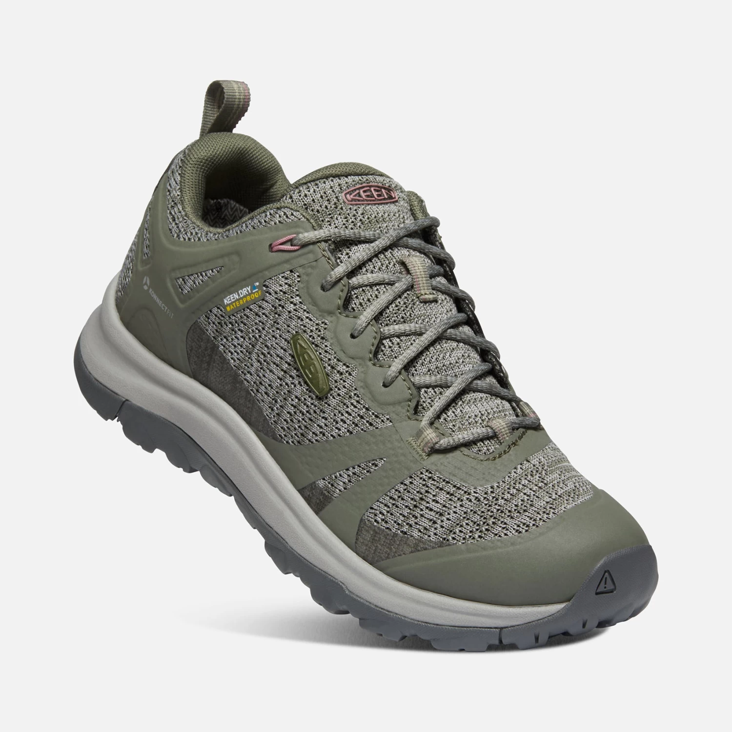 Keen Women's Terradora II Waterproof Hiking Shoe - Steel Grey/Ocean Wave 4 Keen Women's Terradora II Waterproof Hiking Shoe - Steel Grey/Ocean Wave - Image 2