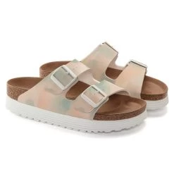 Birkenstock Women's Arizona Platform Sandal- Watercolor Pink- Medium/Narrow 14 Birkenstock Women's Arizona Platform Sandal- Watercolor Pink- Medium/Narrow -Women Shoes Shop 1024597 pair