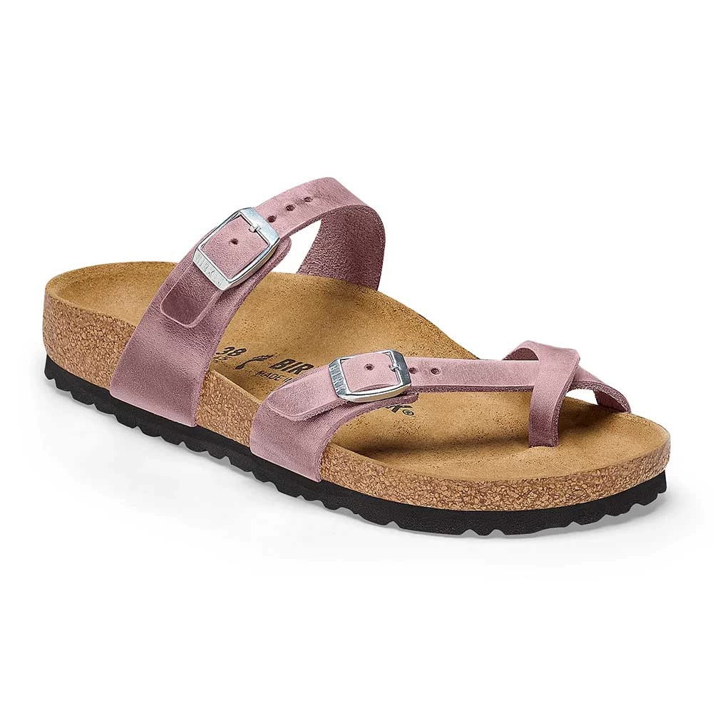 Birkenstock Women's Mayari Oiled Leather Sandal - Lavender - Regular/Wide 3 Birkenstock Women's Mayari Oiled Leather Sandal - Lavender - Regular/Wide
