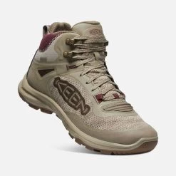 Keen Women's Terradora Flex Mid WP Hiking Boot - Plaza Taupe/Windsor Wine - Regular (B) 11 Keen Women's Terradora Flex Mid WP Hiking Boot - Plaza Taupe/Windsor Wine - Regular (B) -Women Shoes Shop 1026878 3Q PDP