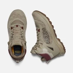 Keen Women's Terradora Flex Mid WP Hiking Boot - Plaza Taupe/Windsor Wine - Regular (B) 12 Keen Women's Terradora Flex Mid WP Hiking Boot - Plaza Taupe/Windsor Wine - Regular (B) -Women Shoes Shop 1026878 PLD PDP