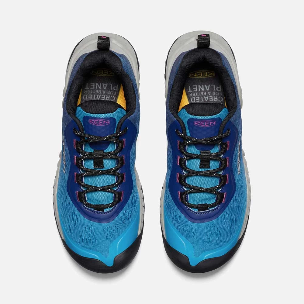 Keen Women's NXIS Speed Hiking Shoe- Fjord Blue/Ombre- Regular (B) 6 Keen Women's NXIS Speed Hiking Shoe- Fjord Blue/Ombre- Regular (B) - Image 4