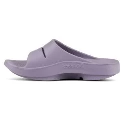OOfos Unisex OOahh Slide- Mauve -Women Shoes Shop 1100MAUVE shot4 932x680 f9a13b4b f42a 4d38 9202 be17617a9957
