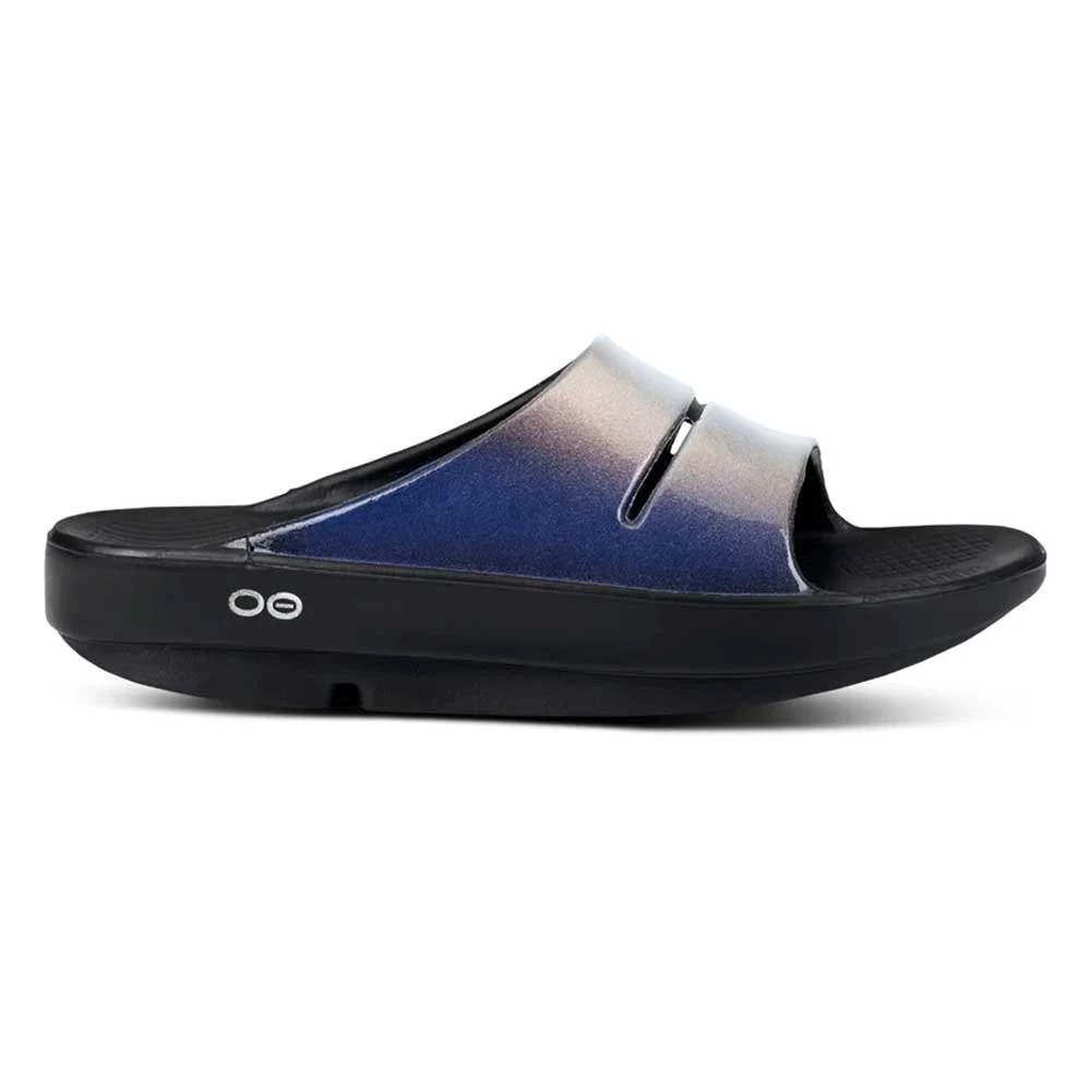 OOfos Women's OOahh Luxe Slide- Calypso 3 OOfos Women's OOahh Luxe Slide- Calypso