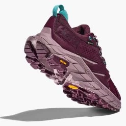 Hoka Women's Anacapa Low GTX Hiking Shoe - Grape Wine/Elderberry- Regular (B) -Women Shoes Shop 1119373 GWEL 4