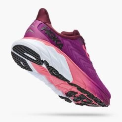 Hoka Women's Arahi 6 Running Shoe - Grape Wine/Beautyberry- Regular (B) 9 Hoka Women's Arahi 6 Running Shoe - Grape Wine/Beautyberry- Regular (B) -Women Shoes Shop 1123195 GWBY 3