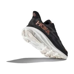 Hoka Women's Clifton 9 Running Shoe - Black/Rose Gold - Regular (B) -Women Shoes Shop 1127896 BRGL 4 a46775f4 b83d 4e93 89fa efffecb8b728