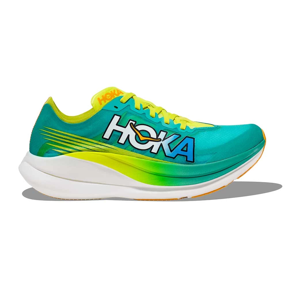 Hoka Unisex Rocket X 2 Running Shoe - Ceramic/Evening Primrose - Regular (D) 3 Hoka Unisex Rocket X 2 Running Shoe - Ceramic/Evening Primrose - Regular (D)