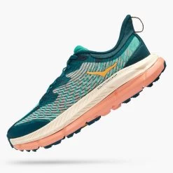 Hoka Women's Mafate Speed 4 Trail Shoe - DeepTeal/Water Garden - Regular (B) 9 Hoka Women's Mafate Speed 4 Trail Shoe - DeepTeal/Water Garden - Regular (B) -Women Shoes Shop 1131056 DTWGR 4