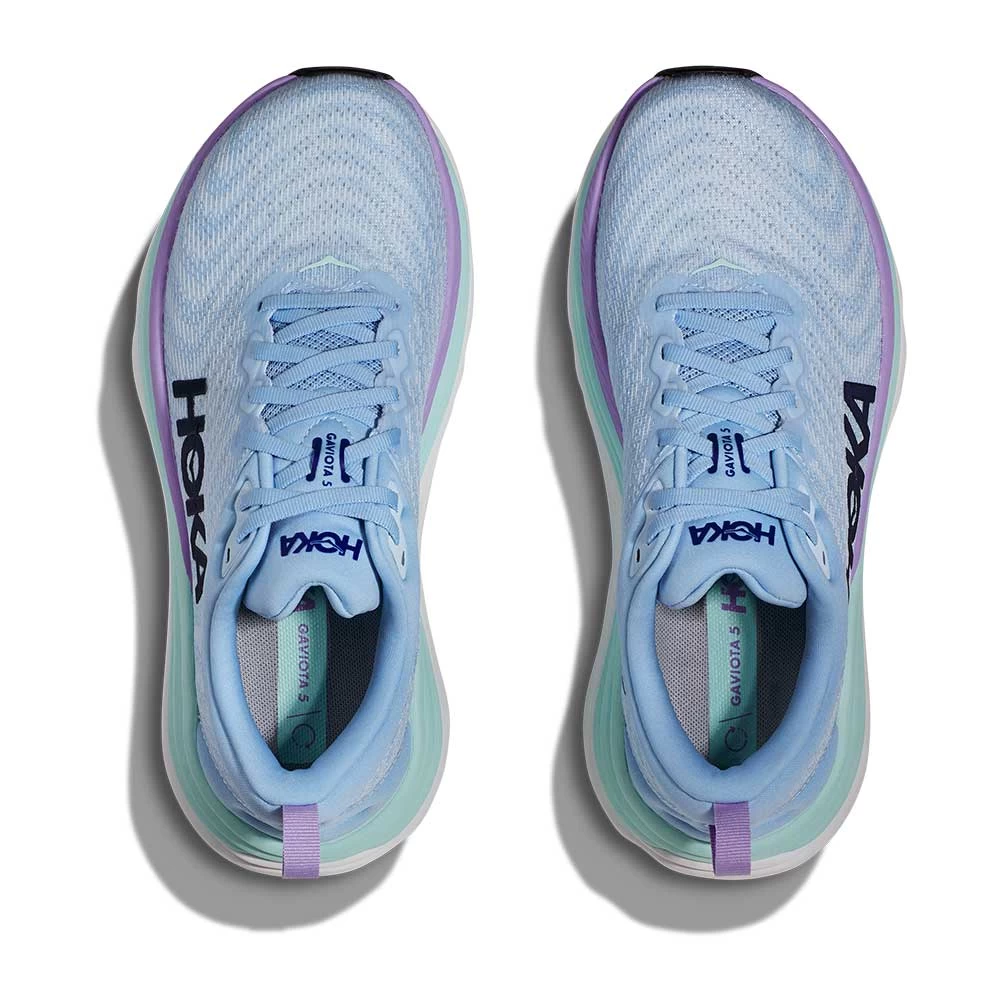 Hoka Women's Gaviota 5 Running Shoe - Airy Blue/Sunlit Ocean - Wide (D) 9 Hoka Women's Gaviota 5 Running Shoe - Airy Blue/Sunlit Ocean - Wide (D) - Image 7