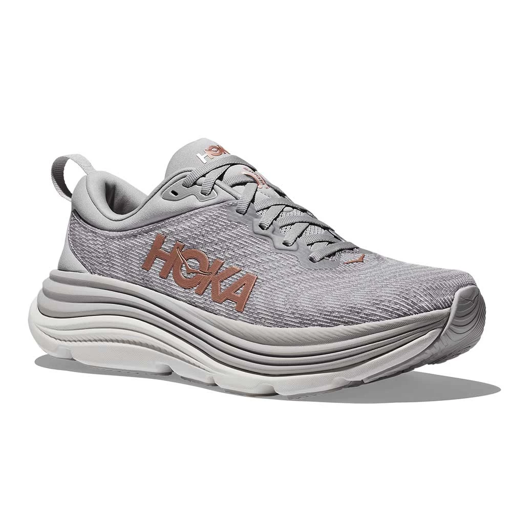 Hoka Women's Gaviota 5 Running Shoe - Harbor Mist/Rose Gold - Regular (B) 3 Hoka Women's Gaviota 5 Running Shoe - Harbor Mist/Rose Gold - Regular (B)