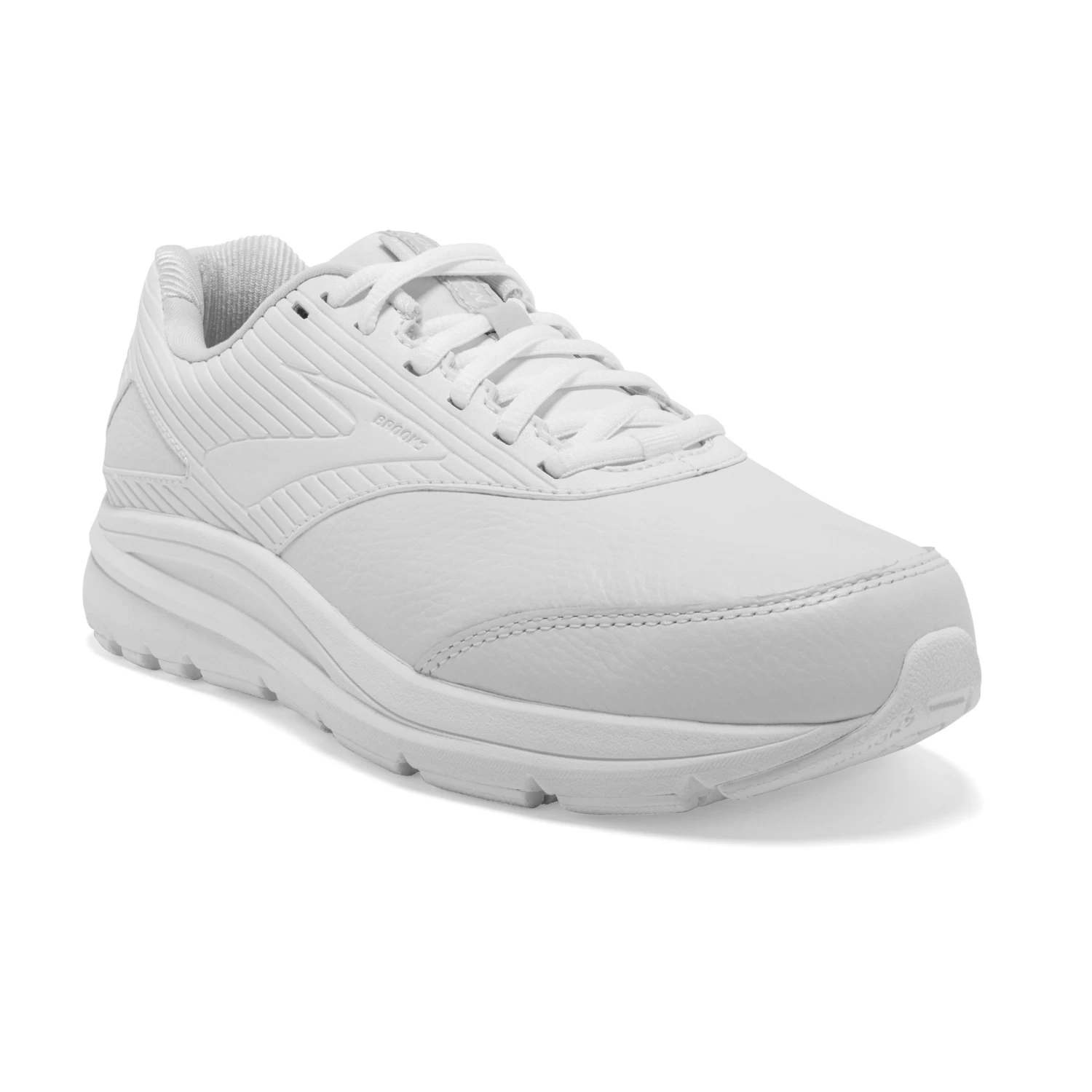 BROOKS Women's Addiction Walker 2 Walking Shoe- White/White- Narrow (2A) 5 BROOKS Women's Addiction Walker 2 Walking Shoe- White/White- Narrow (2A) - Image 3