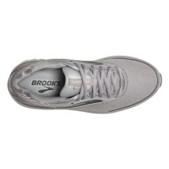 BROOKS Women's Addiction Walker Suede - Alloy/Oyster/Peach- Wide (D) -Women Shoes Shop 120308 007 o addiction walker suede womens supportive shoe