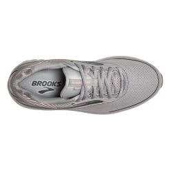 BROOKS Women's Addiction Walker Suede Walking Shoe - Alloy/Oyster/Peach- Regular (B) -Women Shoes Shop 120308 007 O Addiction Walker Suede
