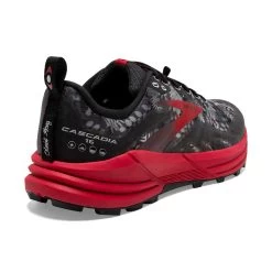 BROOKS Women's Cascadia 16 Trail Shoe - Black/Grey/Red- Regular (B) 11 BROOKS Women's Cascadia 16 Trail Shoe - Black/Grey/Red- Regular (B) -Women Shoes Shop 120363 008 H Cascadia 16