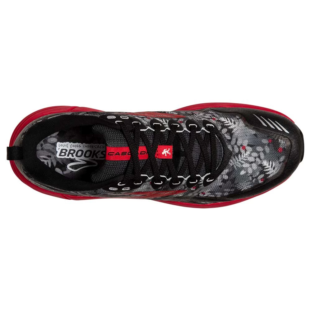 BROOKS Women's Cascadia 16 Trail Shoe - Black/Grey/Red- Regular (B) 7 BROOKS Women's Cascadia 16 Trail Shoe - Black/Grey/Red- Regular (B) - Image 5