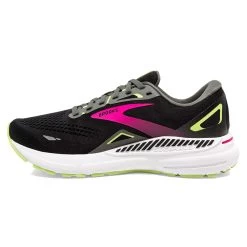 BROOKS Women's Adrenaline GTS 23 Running Shoe - Black/Gunmetal/Sharp Green- Wide (D) 12 BROOKS Women's Adrenaline GTS 23 Running Shoe - Black/Gunmetal/Sharp Green- Wide (D) -Women Shoes Shop 120381 037 M Adrenaline GTS 23