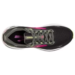 BROOKS Women's Adrenaline GTS 23 Running Shoe - Black/Gunmetal/Sharp Green- Narrow (2A) 14 BROOKS Women's Adrenaline GTS 23 Running Shoe - Black/Gunmetal/Sharp Green- Narrow (2A) -Women Shoes Shop 120381 037 O Adrenaline GTS 23 1