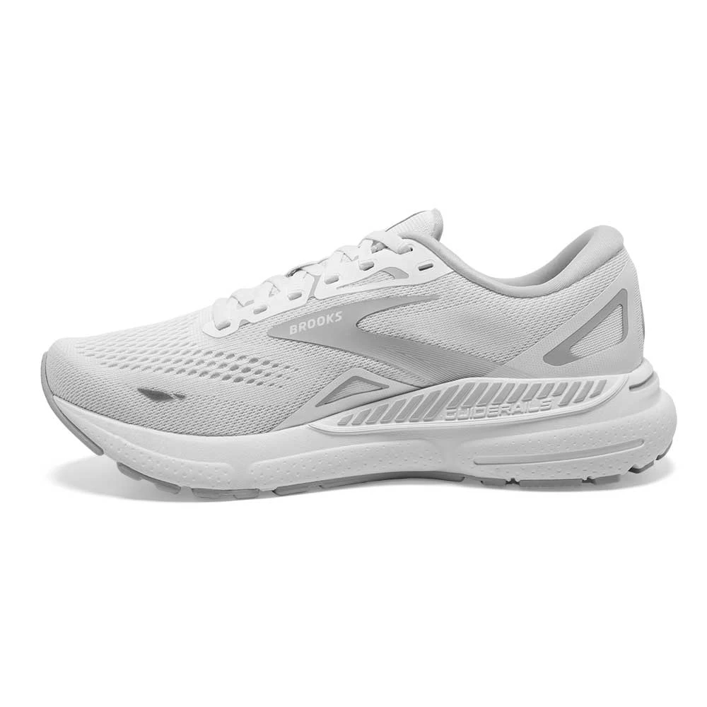 BROOKS W Adrenaline GTS 23 (D) - White/Oyster/Silver 6 BROOKS W Adrenaline GTS 23 (D) - White/Oyster/Silver - Image 4