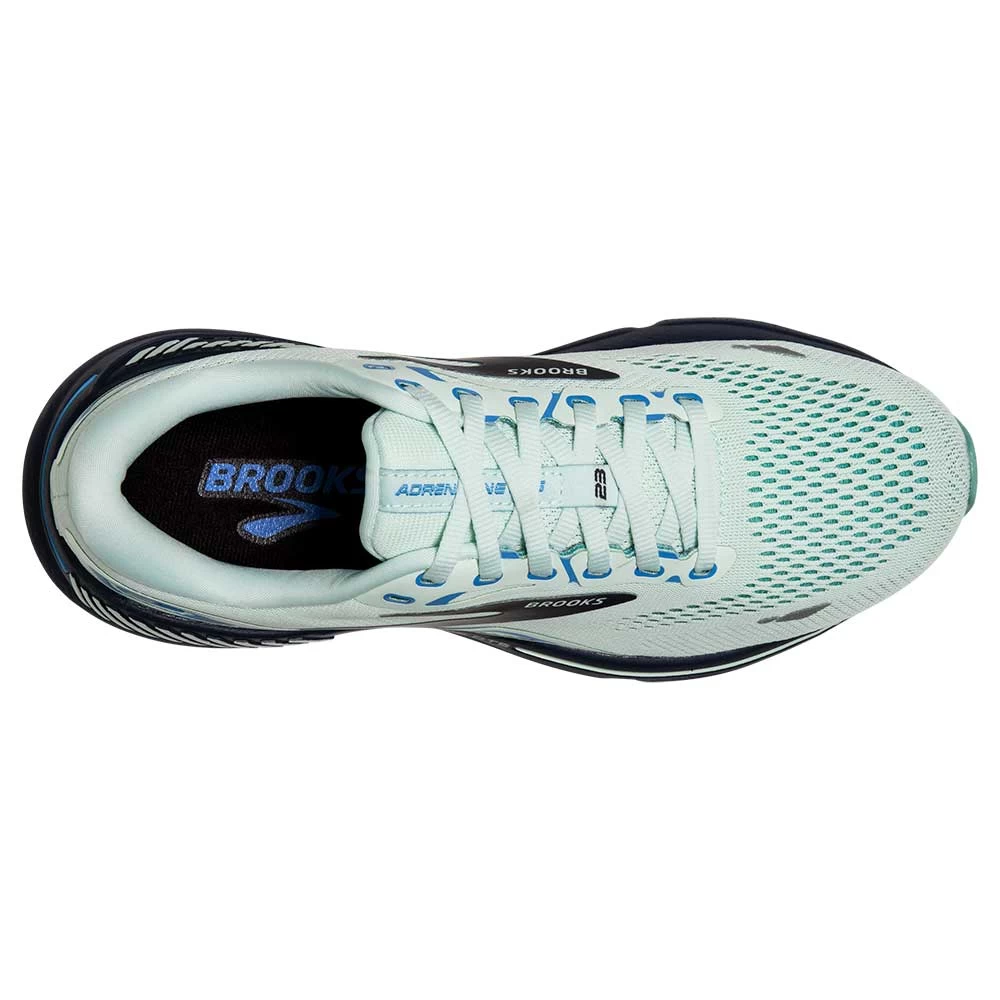 BROOKS Women's Adrenaline GTS 23 Running Shoe - Blue Glass/Nile Blue/Marina- Regular (B) 8 BROOKS Women's Adrenaline GTS 23 Running Shoe - Blue Glass/Nile Blue/Marina- Regular (B) - Image 6