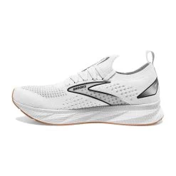 BROOKS Women's Levitate StealthFit 6 Running Shoe- White/Bran- Regular (B) 11 BROOKS Women's Levitate StealthFit 6 Running Shoe- White/Bran- Regular (B) -Women Shoes Shop 120385 170 M Levitate StealthFit 6