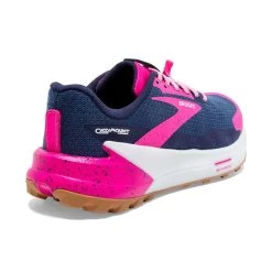 BROOKS Women's Catamount 2 Trail Running Shoe- Peacoat/Pink/Biscuit- Regular (B) 11 BROOKS Women's Catamount 2 Trail Running Shoe- Peacoat/Pink/Biscuit- Regular (B) -Women Shoes Shop 120388 425 H Catamount 2