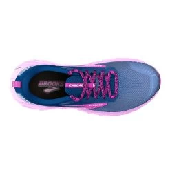 BROOKS Women's Cascadia Trail Running Shoe- Navy/Purple/Violet - Regular (B) -Women Shoes Shop 120392 449 O Cascadia 17