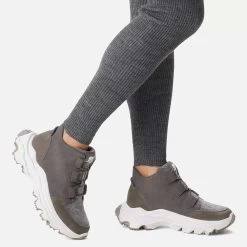 Sorel Women's Kinetic Breakthru Caribou WP Boot- Quarry- Regular (B) -Women Shoes Shop 2028281 052 a9