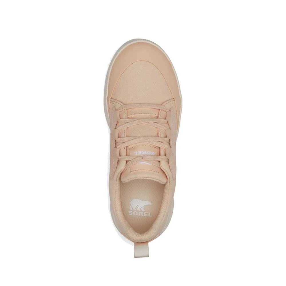 Sorel Women's Out N About III Low Sneaker Canvas WP - White Peach/Chalk - Regular (B) 4 Sorel Women's Out N About III Low Sneaker Canvas WP - White Peach/Chalk - Regular (B) - Image 2