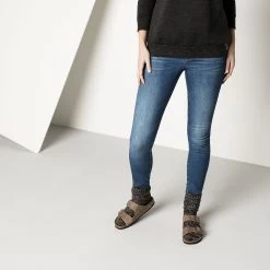 Birkenstock Arizona Cork Tobacco Brown Oiled Leather Sandal- Regular/Wide -Women Shoes Shop 352203 f look f