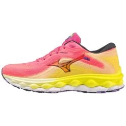 Mizuno Women's Wave Sky 7 Running Shoe - High/Vis Pink/Ombre Blue - Regular (B) 14 Mizuno Women's Wave Sky 7 Running Shoe - High/Vis Pink/Ombre Blue - Regular (B) -Women Shoes Shop 411413 1VRE