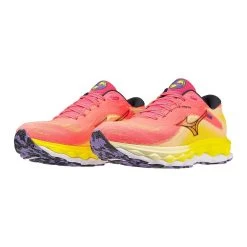 Mizuno Women's Wave Sky 7 Running Shoe - High/Vis Pink/Ombre Blue - Regular (B) 15 Mizuno Women's Wave Sky 7 Running Shoe - High/Vis Pink/Ombre Blue - Regular (B) -Women Shoes Shop 411413 1VRE 09