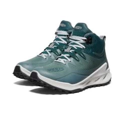 Keen Women's Zionic Mid Waterproof Hiking Boot - Dark Forest/Sea Moss- Regular (B) -Women Shoes Shop 4b1262220d8d20acf9a5a104dae70e5ae51b9e68