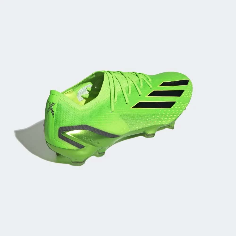 ADIDAS Unisex X SpeedPortal .1 FG Soccer Shoe - Solar Green/Solar Red/Solar Yellow 5 ADIDAS Unisex X SpeedPortal .1 FG Soccer Shoe - Solar Green/Solar Red/Solar Yellow - Image 3