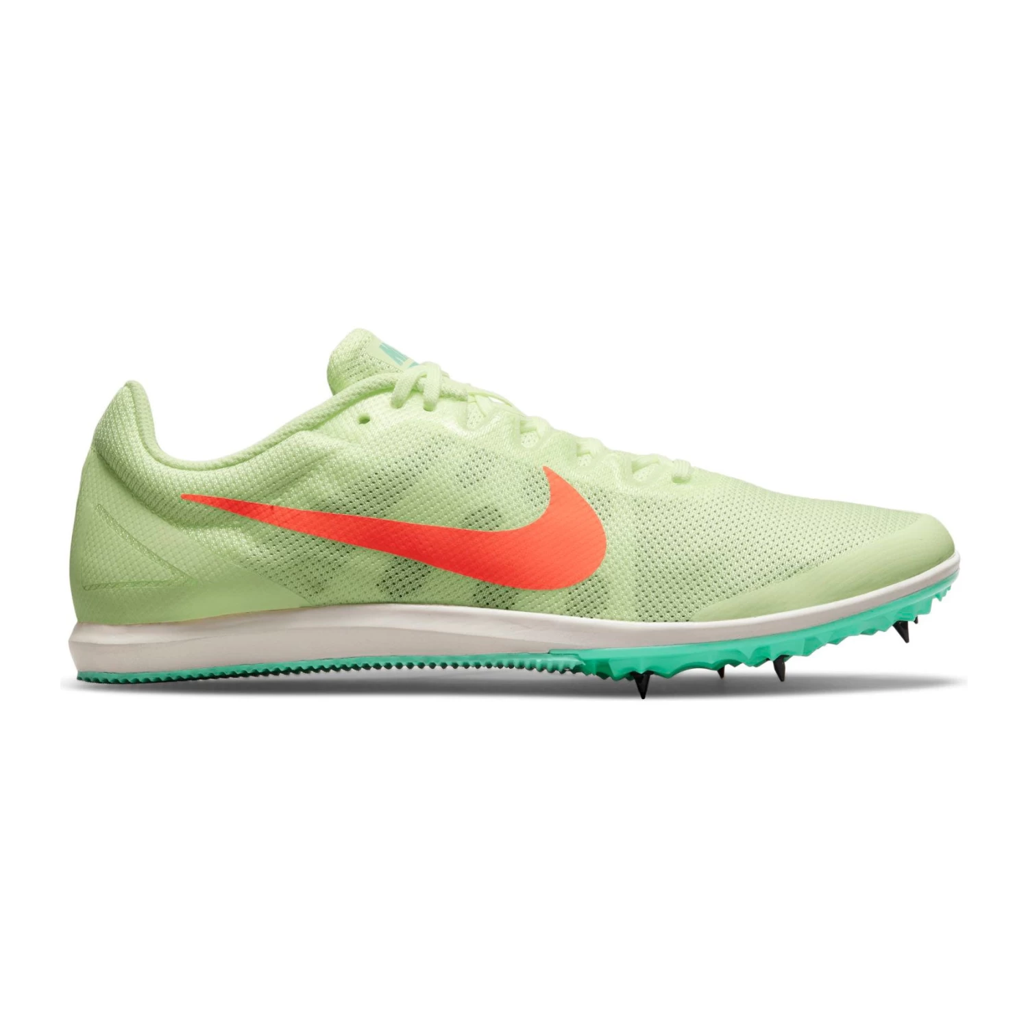 Nike Unisex Zoom Rival D Track Spike - Barely Volt/Hyper Orange/Dynamic Turq - Regular (D) 3 Nike Unisex Zoom Rival D Track Spike - Barely Volt/Hyper Orange/Dynamic Turq - Regular (D)