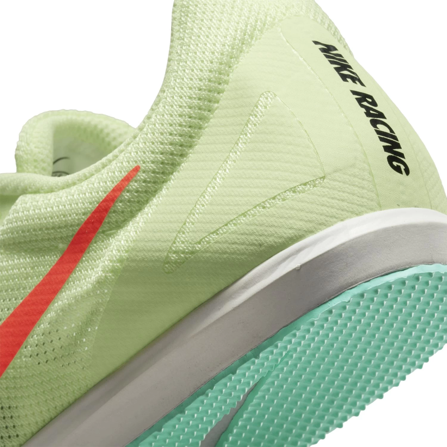 Nike Unisex Zoom Rival D Track Spike - Barely Volt/Hyper Orange/Dynamic Turq - Regular (D) 10 Nike Unisex Zoom Rival D Track Spike - Barely Volt/Hyper Orange/Dynamic Turq - Regular (D) - Image 8
