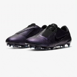 Nike Unisex Phantom Venom Elite FG Soccer Cleat - Black/Black -Women Shoes Shop AO7540 010 3