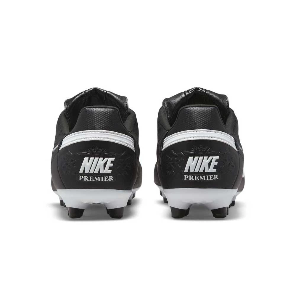 Nike Unisex Premier III FG Soccer Shoe- Black/White 7 Nike Unisex Premier III FG Soccer Shoe- Black/White - Image 5