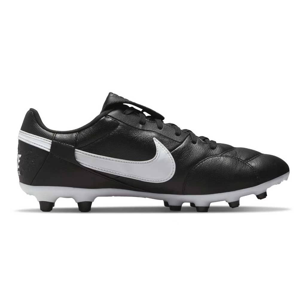 Nike Unisex Premier III FG Soccer Shoe- Black/White 3 Nike Unisex Premier III FG Soccer Shoe- Black/White