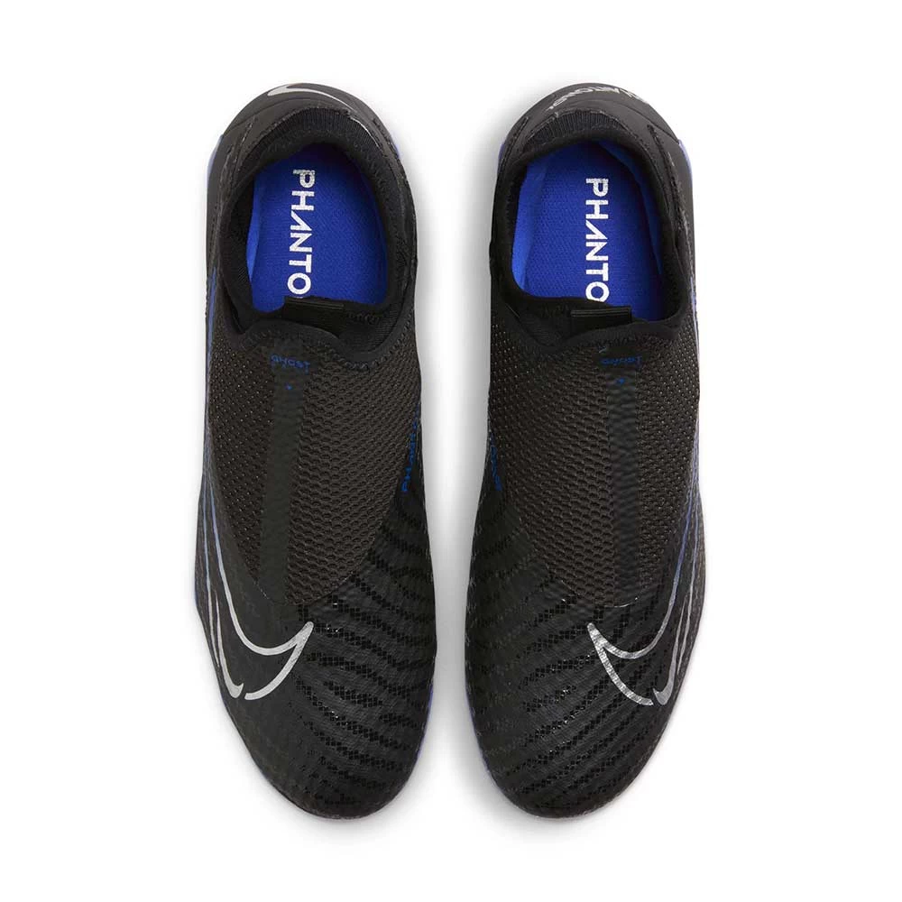 Nike Phantom GX Academy Dynamic Fit MG Soccer Cleat - Black/Chrome-Hyper Royal- Regular (D) 6 Nike Phantom GX Academy Dynamic Fit MG Soccer Cleat - Black/Chrome-Hyper Royal- Regular (D) - Image 4