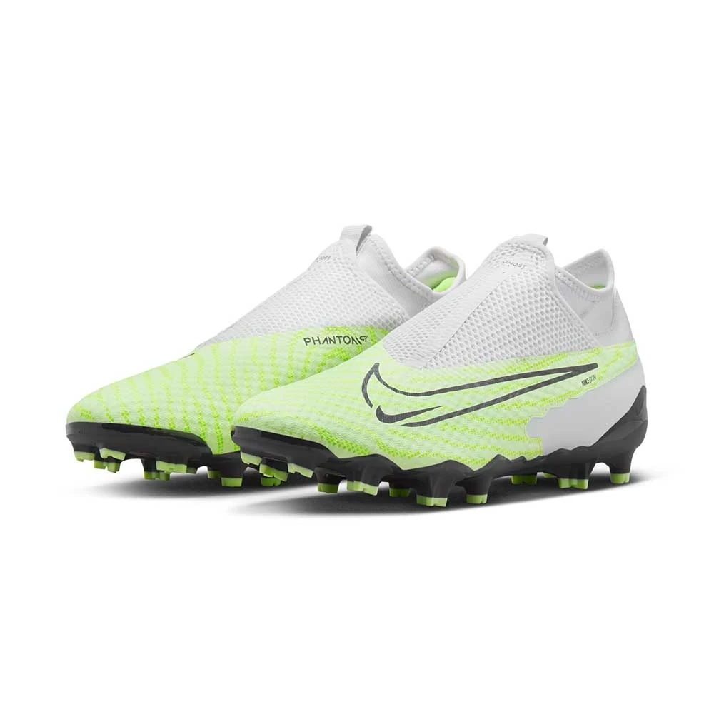 Nike Unisex Phantom GX Academy DF FG/MG Soccer Cleats - Barely Volt/Gridiron - Regular (D) 5 Nike Unisex Phantom GX Academy DF FG/MG Soccer Cleats - Barely Volt/Gridiron - Regular (D) - Image 3